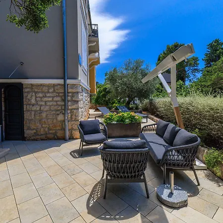 Apartment Modernes Penthouse Nur 200 Meter Zum Sandstrand Mit Meerblick Und Parkplatz Crikvenica