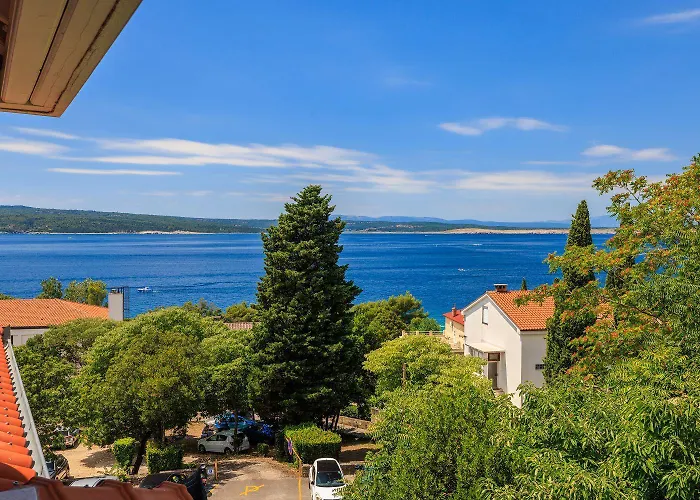 Modernes Penthouse Nur 200 Meter Zum Sandstrand Mit Meerblick Und Parkplatz Apartman Crikvenica