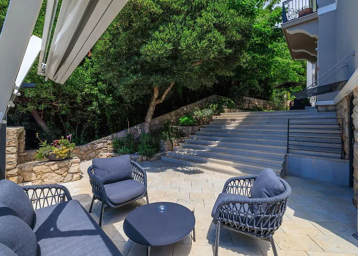 Modernes Penthouse Nur 200 Meter Zum Sandstrand Mit Meerblick Und Parkplatz Apartment Crikvenica