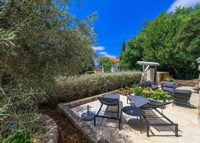 Modernes Penthouse Nur 200 Meter Zum Sandstrand Mit Meerblick Und Parkplatz Apartman Crikvenica